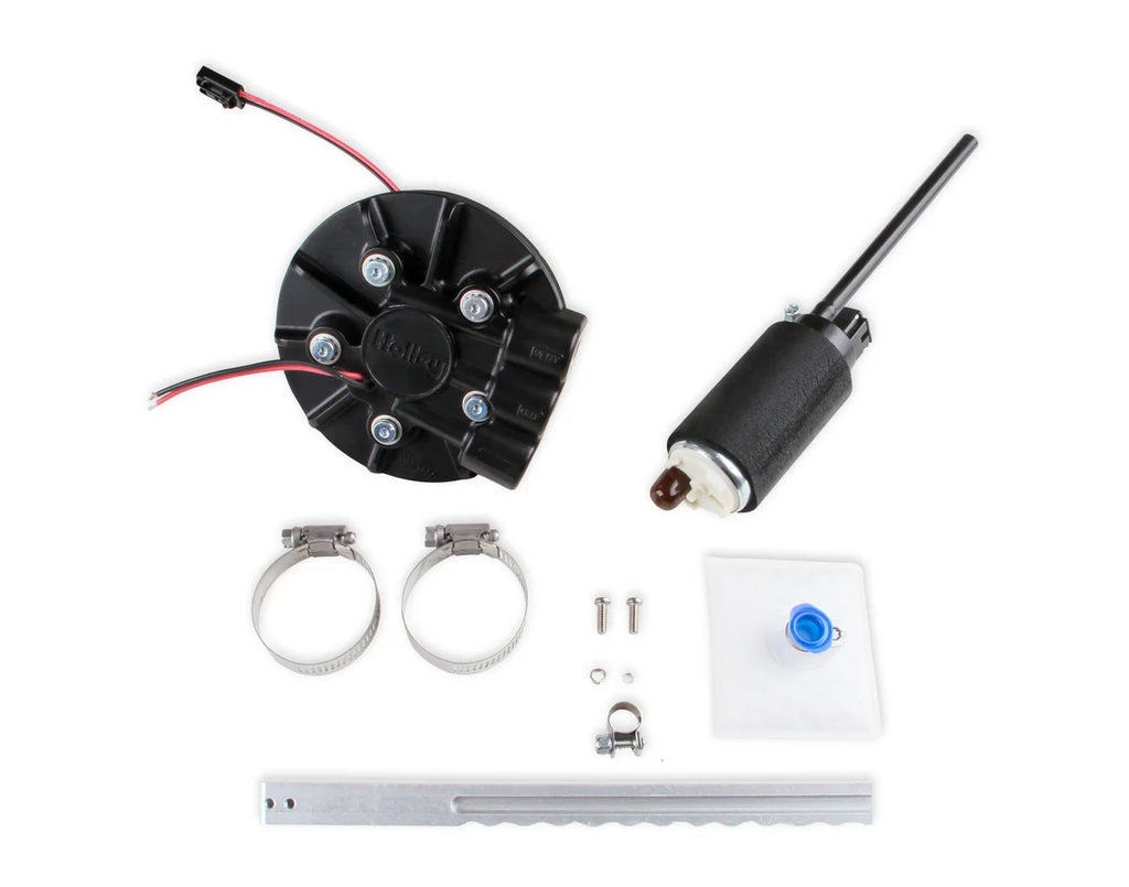 Holley Holley Diecast In-Tank Carbureted RetroFit Fuel Pump Module-Returnless System - Side View