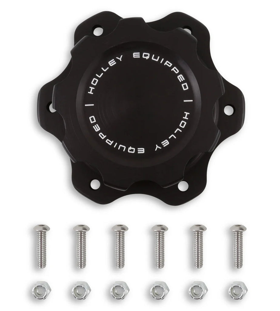 Holley Holley Equipped Billet Fuel Cell Cap 241-226 - Main Product View