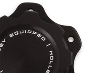 Load image into Gallery viewer, Holley Holley Equipped Billet Fuel Cell Cap 241-226 - Back View