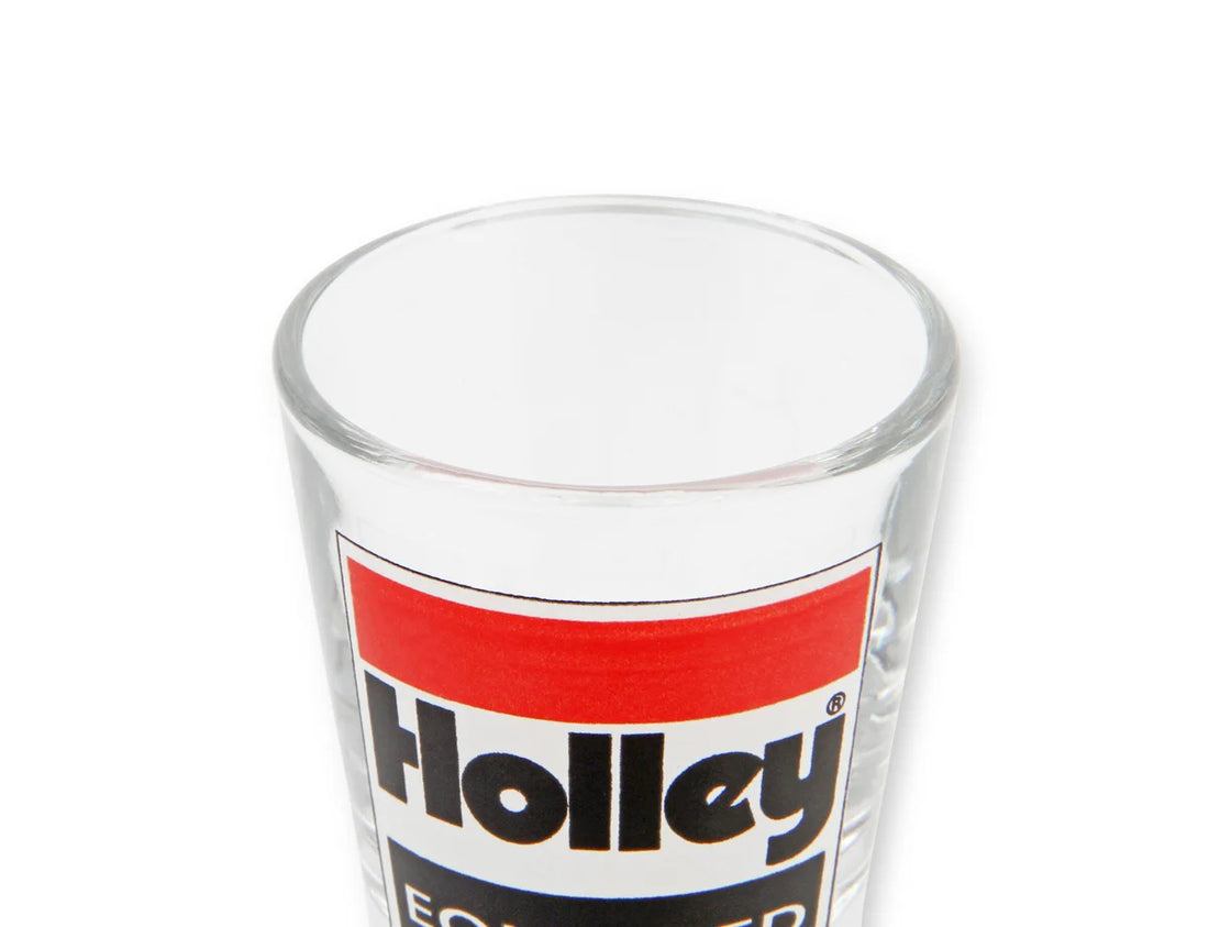 Holley Holley Equipped Logo 2oz. shot glass (Sold Individually) 36-487 - Back View