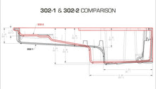 Load image into Gallery viewer, Holley Holley GM LS Swap Oil Pan - Additional Front Clearance 302-2 - Side View