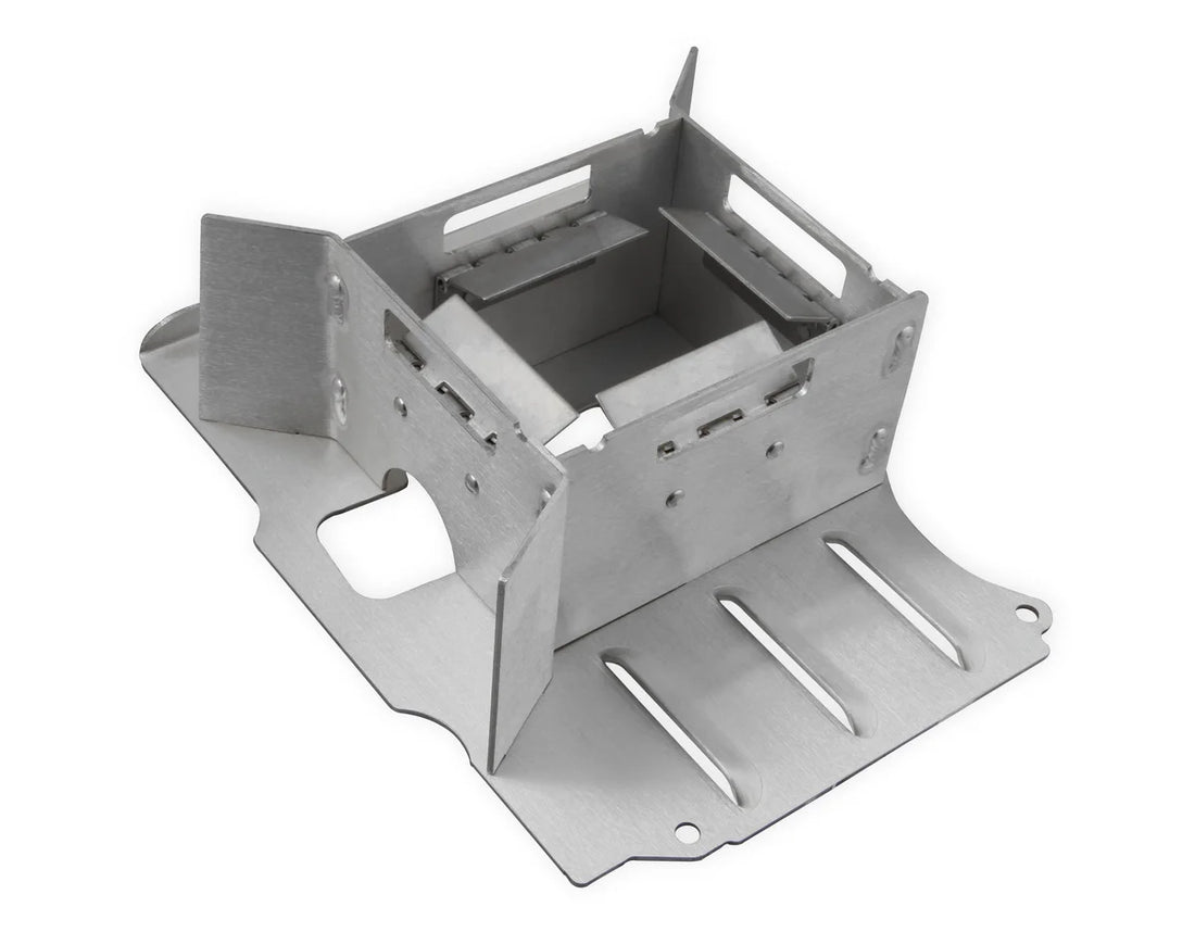 Holley Holley GM LS Swap Oil Pan Baffle Kit 302-11 - Back View
