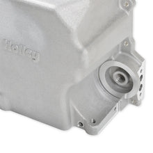 Load image into Gallery viewer, Holley Holley GM LS Swap Oil Pan - Most Front Clearance - No Drain-Back Holes 302-5 - Back View
