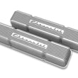 Load image into Gallery viewer, Holley Holley GM Licensed Vintage Series SBC Valve Covers 241-106 - Main Product View