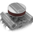 Load image into Gallery viewer, Holley Holley GM Licensed Vintage Series SBC Valve Covers 241-106 - Detail View