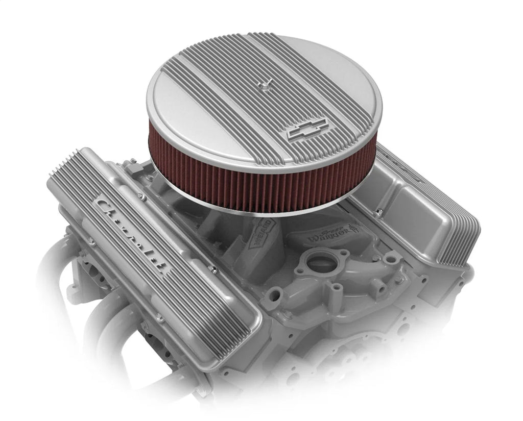 Holley Holley GM Licensed Vintage Series SBC Valve Covers 241-106 - Detail View
