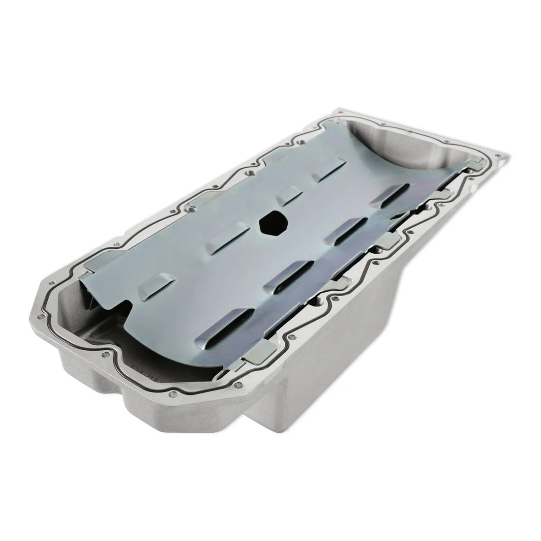 Holley Holley Gen III Hemi Swap Oil Pan - Mid-Sump - Hellcat - Natural 302-64 - Additional View 12