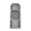 Load image into Gallery viewer, Holley Holley Gen III Hemi Swap Oil Pan - Mid-Sump VVT - Black 302-61BK - Back View