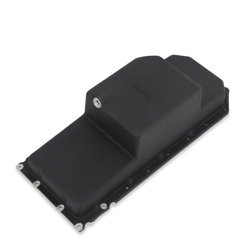 Holley Holley Gen III Hemi Swap Oil Pan - Mid-Sump VVT - Black 302-61BK - Installation View