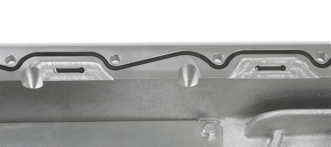 Holley Holley Gen III Hemi Swap Oil Pan - Mid-Sump VVT 302-61 - Side View