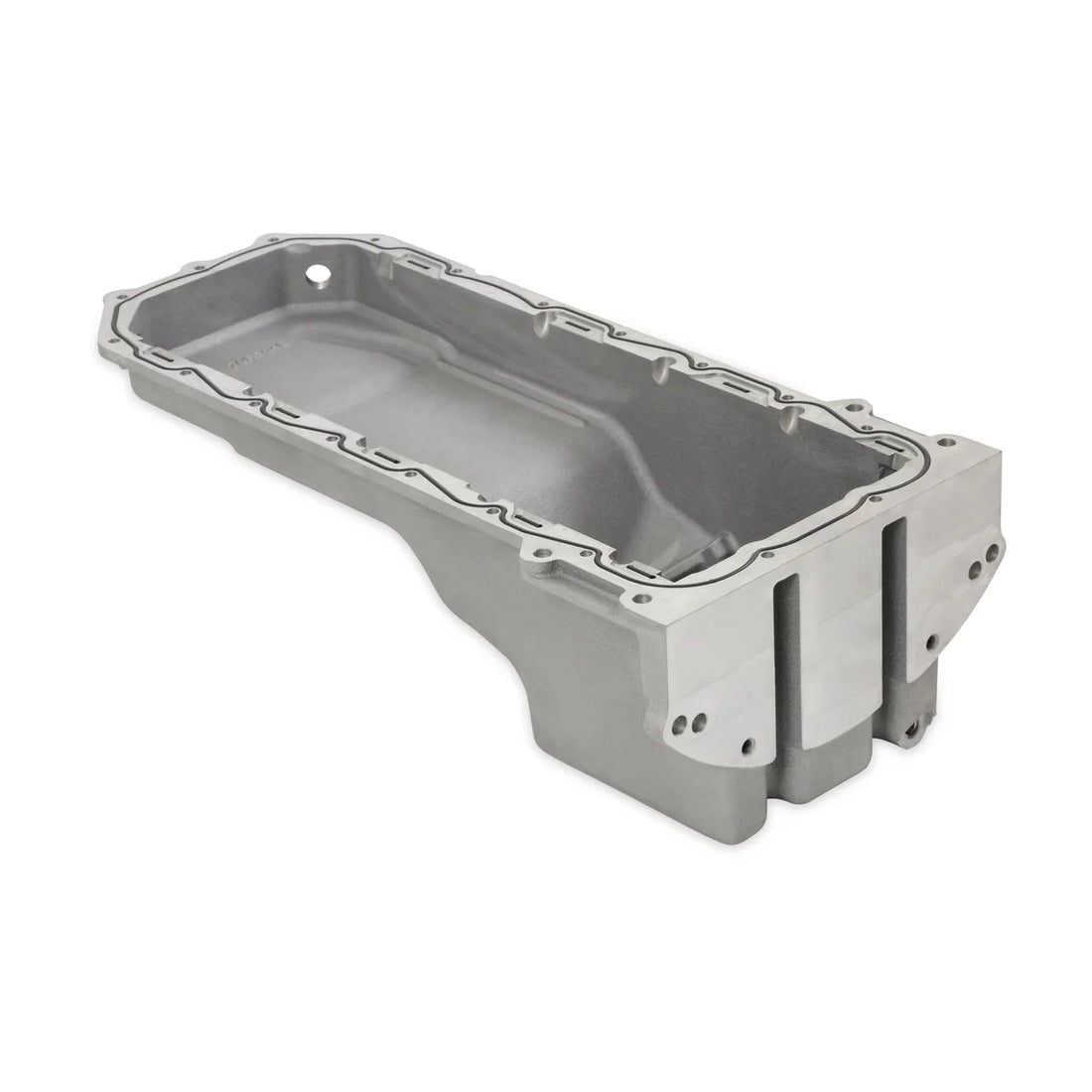 Holley Holley Gen III Hemi Swap Oil Pan - Rear-Sump - Natural - VVT - Back View