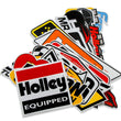 Load image into Gallery viewer, Holley Holley "Go Fast" 24 Vinyl Decal Pack 36-462 - Detail View
