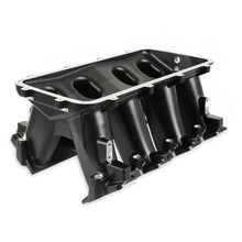 Load image into Gallery viewer, Holley Holley Hi-Ram Lower Manifold - GM LS1/LS2/LS6-Black 300-226BK - Back View
