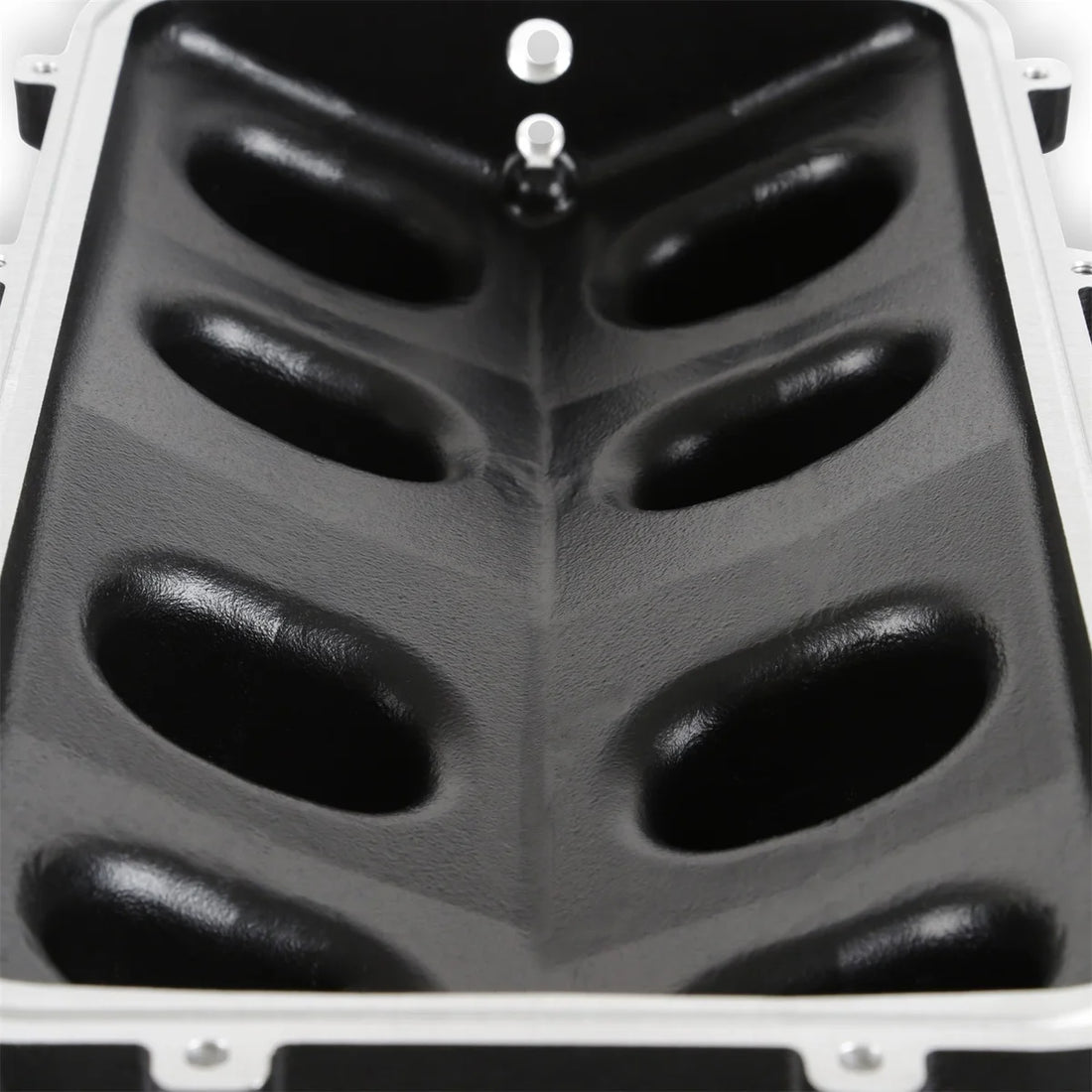 Holley Holley Hi-Ram Lower Manifold - GM LS1/LS2/LS6-Black 300-226BK - Additional View 8