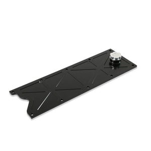Holley Holley LS Valley Cover with Oil Fill - Black Billet 241-369 - Main Product View
