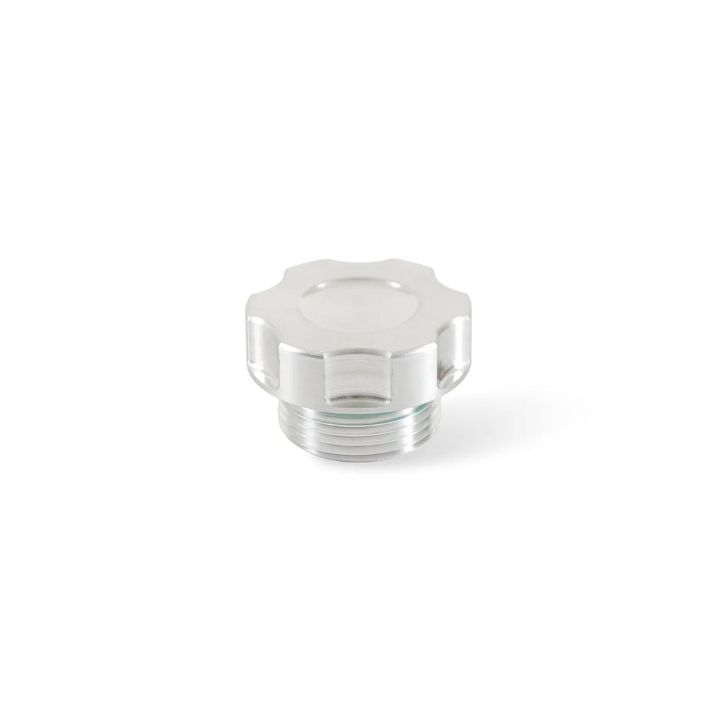 Holley Holley LS Valley Cover with Oil Fill - Natural Billet 241-367 - Installation View