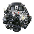 Load image into Gallery viewer, Holley Holley Low Mount LSA Accessory Drive Bracket Kit - Complete - Black - Installation View