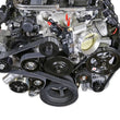 Load image into Gallery viewer, Holley Holley Low Mount LSA Accessory Drive Bracket Kit - Complete - Black - Installation View