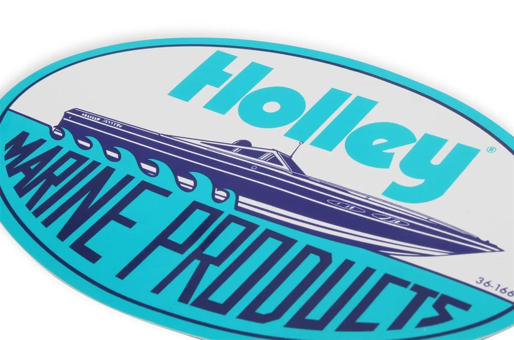 Holley Holley Marine Decal 36-166 - Side View