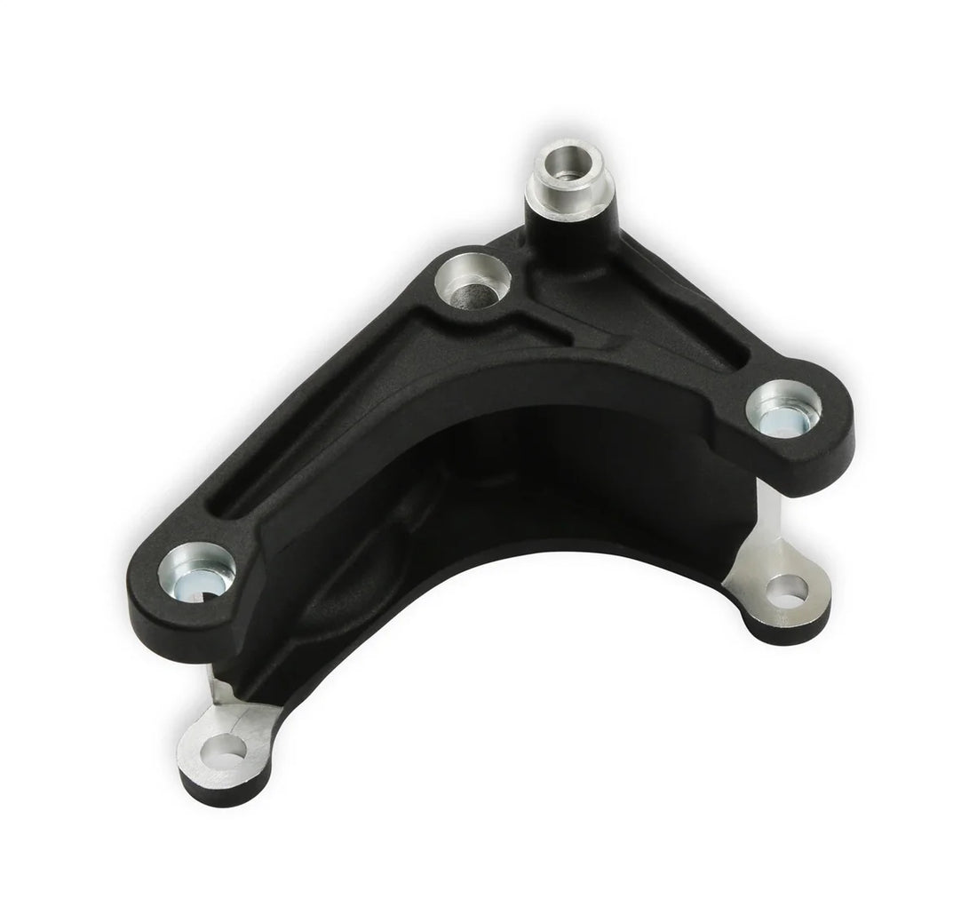 Holley Holley Mid LSA Accessory Drive Bracket Kit - Alternator - Black 20-166BK - Installation View