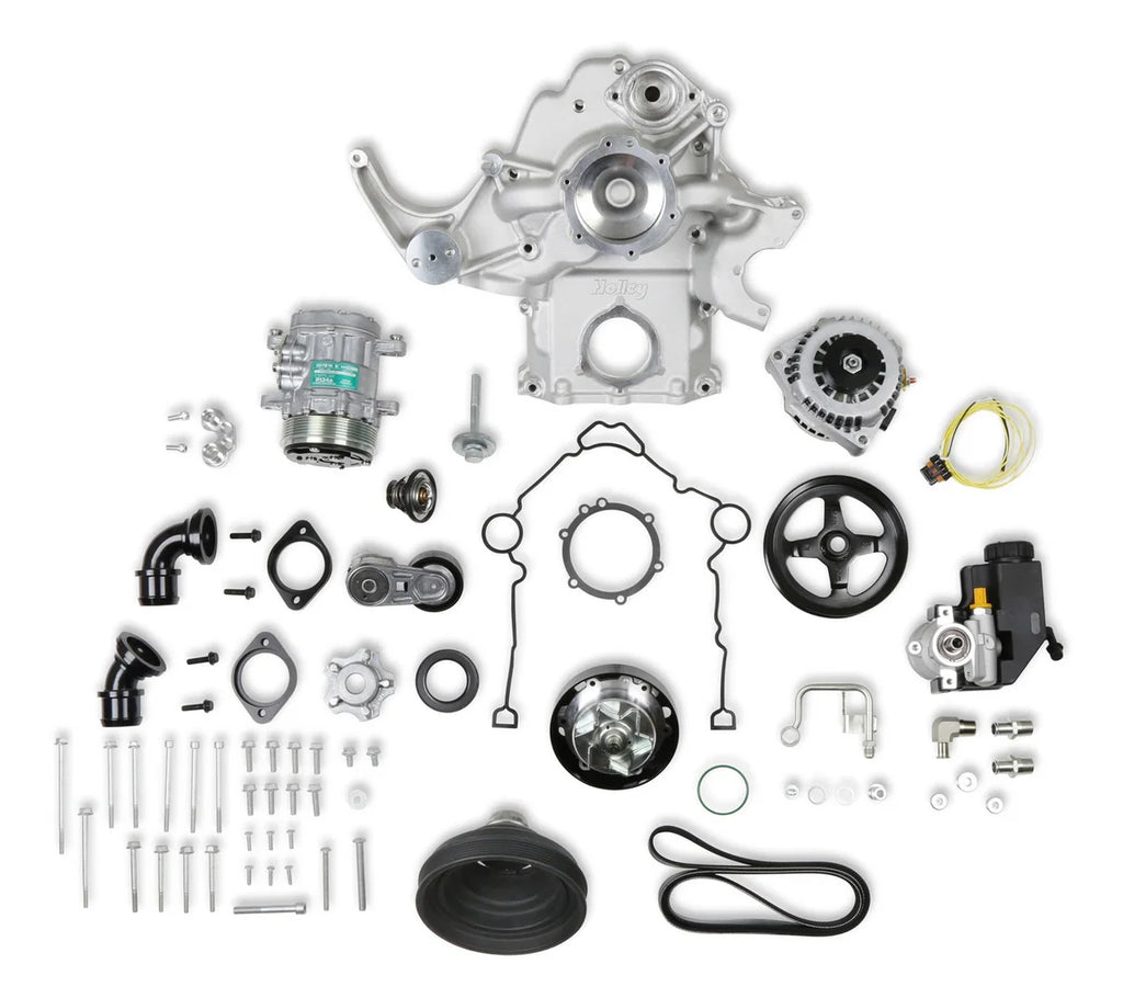 Holley Holley Mid-Mount Complete Accessory System 20-290 - Side View