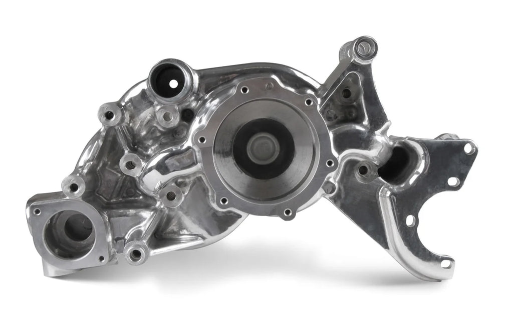 Holley Holley Mid-Mount Race Accessory System- Polished Finish 20-186P - Side View