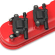Load image into Gallery viewer, Holley Holley Offset Coil bracket - Holley Valve Covers - GM LS - Black 561-132 - Side View