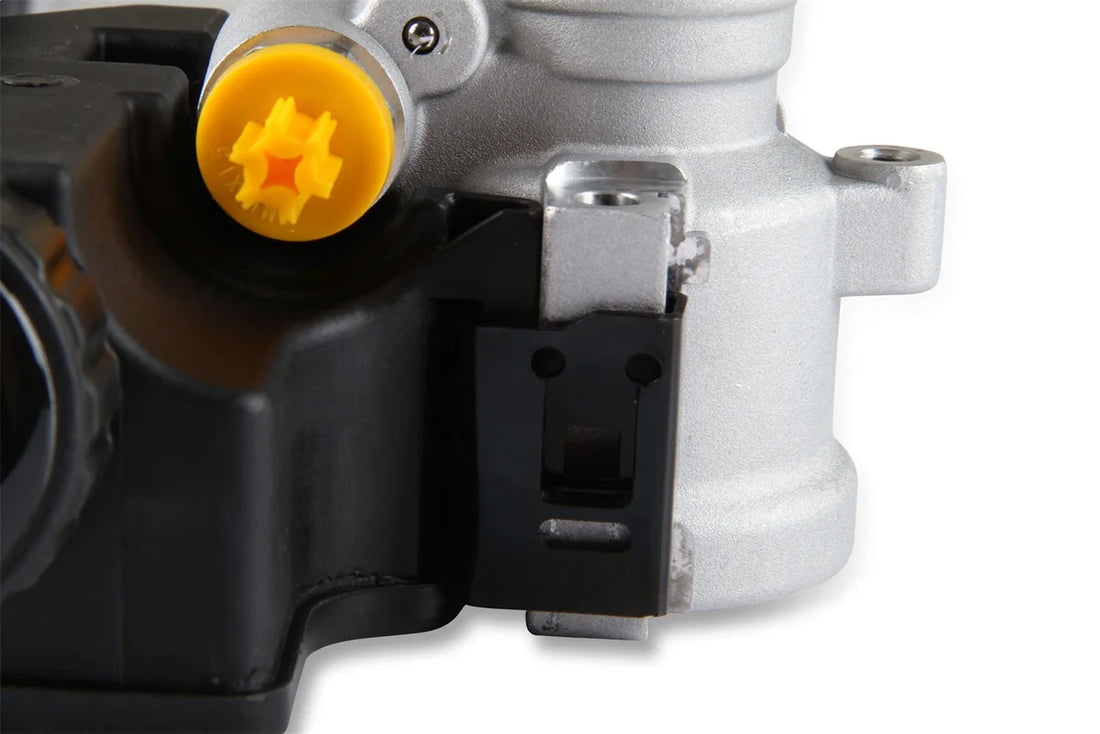 Holley Holley Power Steering Pump w/ Reservoir 198-104 - Back View