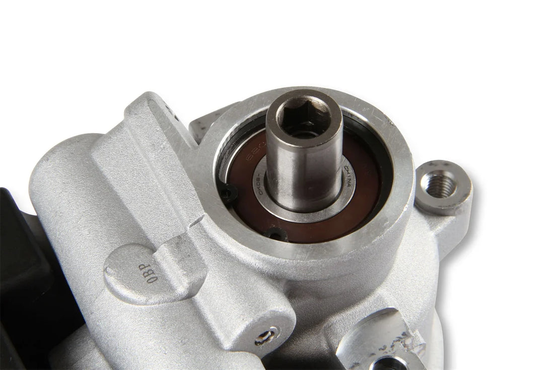 Holley Holley Power Steering Pump w/ Reservoir 198-104 - Installation View