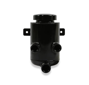 Holley Holley Power Steering Remote Reservoir - Black Aluminum with Bracket 198-212 - Main Product View