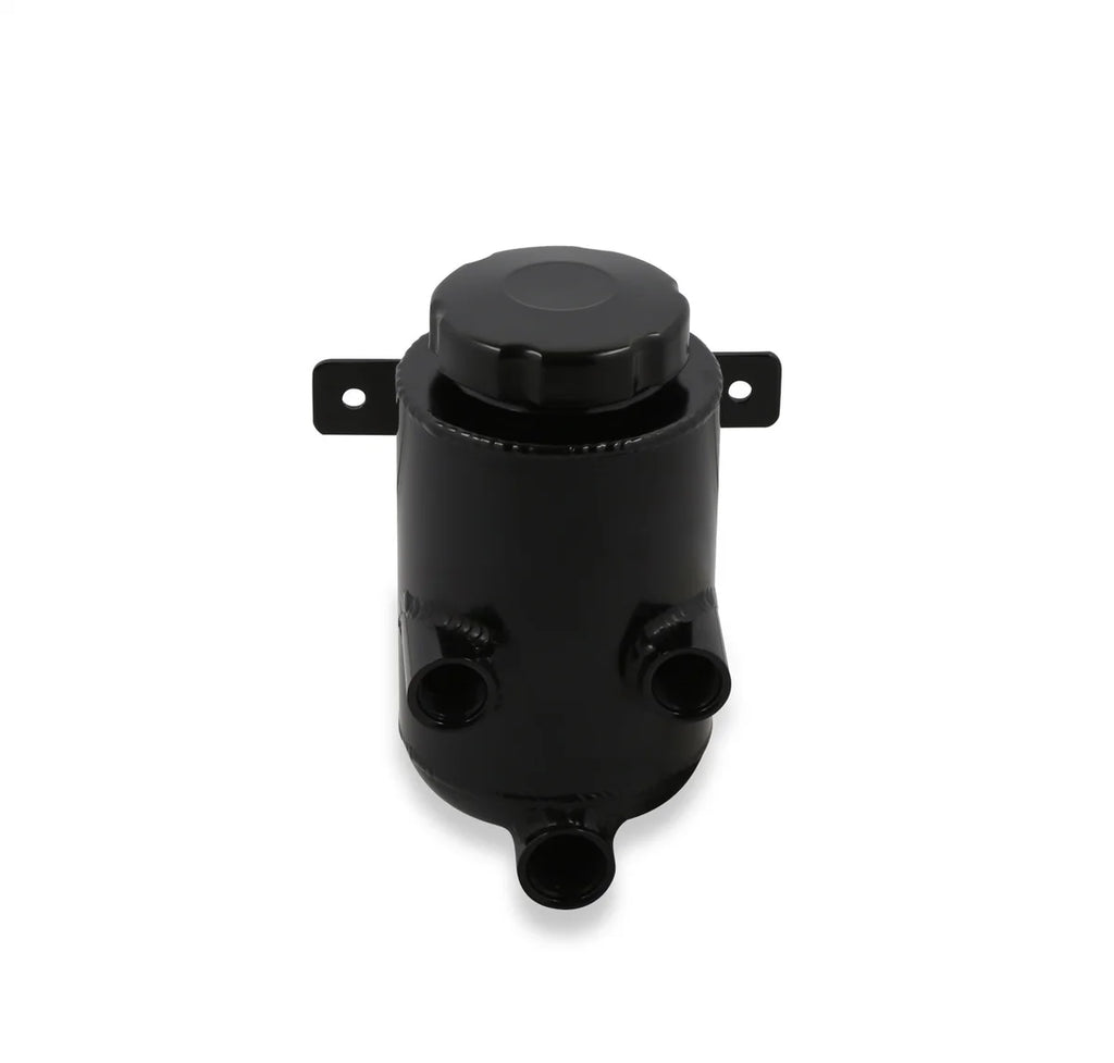 Holley Holley Power Steering Remote Reservoir - Black Aluminum with Bracket 198-212 - Installation View