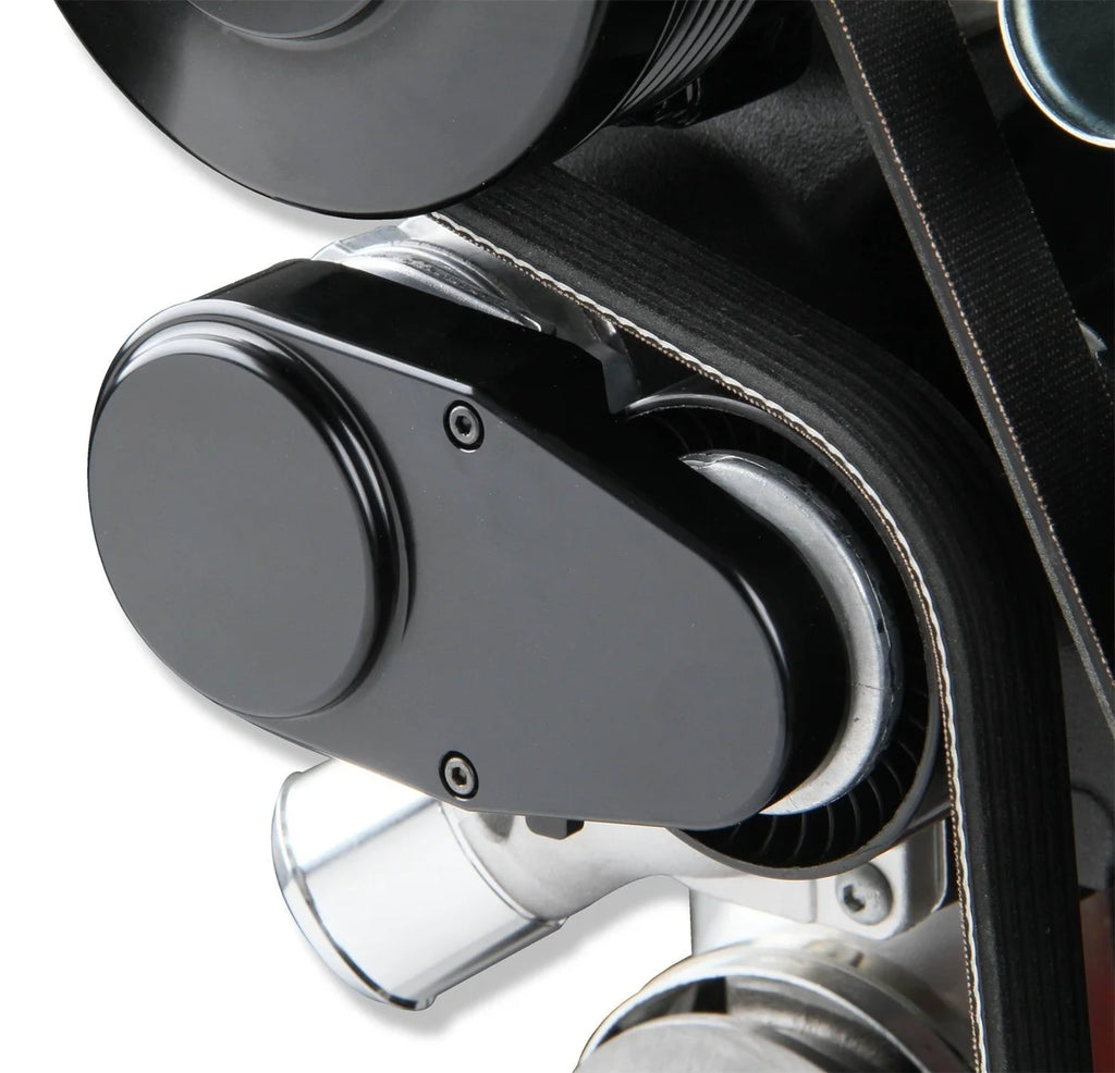 Holley Holley Premium Black Mid-Mount Complete Accessory System 20-180BK - Mounting View