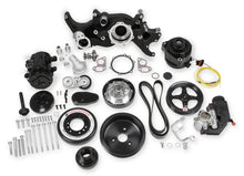 Load image into Gallery viewer, Holley Holley Premium Black Mid-Mount LS7 Complete Accessory System - Dry Sump 20-190BK - Main Product View