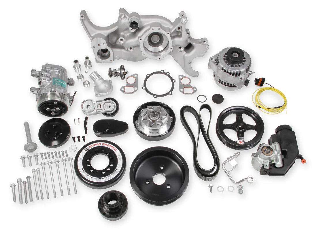 Holley Holley Premium Mid-Mount Complete Accessory System - Side View