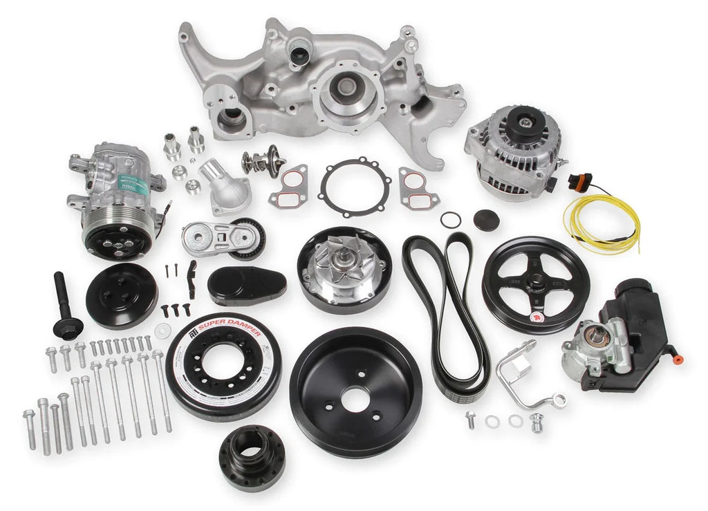 Holley Holley Premium Mid-Mount LS7 Complete Accessory System - Dry Sump 20-190 - Installation View