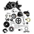 Load image into Gallery viewer, Holley Holley Premium Mid-Mount Race Accessory System - Black Finish 20-201BK - Main Product View