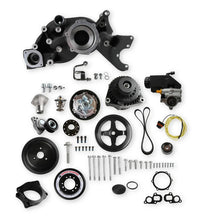Load image into Gallery viewer, Holley Holley Premium Mid-Mount Race Accessory System - Black Finish 20-201BK - Main Product View