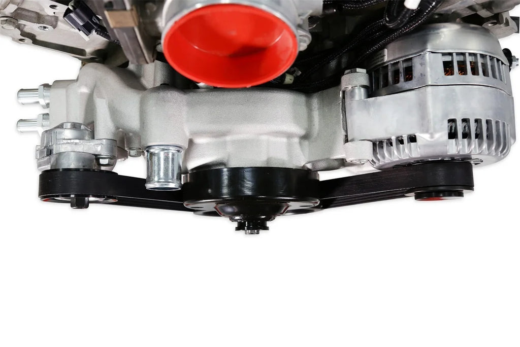 Holley Holley Premium Mid-Mount Race Accessory System - Polished Finish 20-202P - Installation View