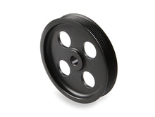 Load image into Gallery viewer, Holley Holley Pulley for Power Steering Pump 97-383 - Installation View