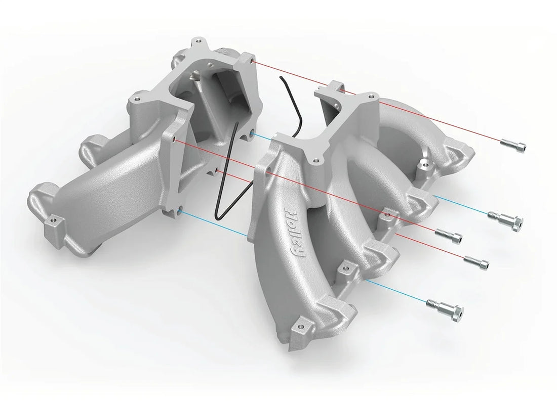 Holley Holley Single Plane EFI  Split-Design Race Intake Manifold- GM LS1/LS2/LS6 300-255 - Additional View 16