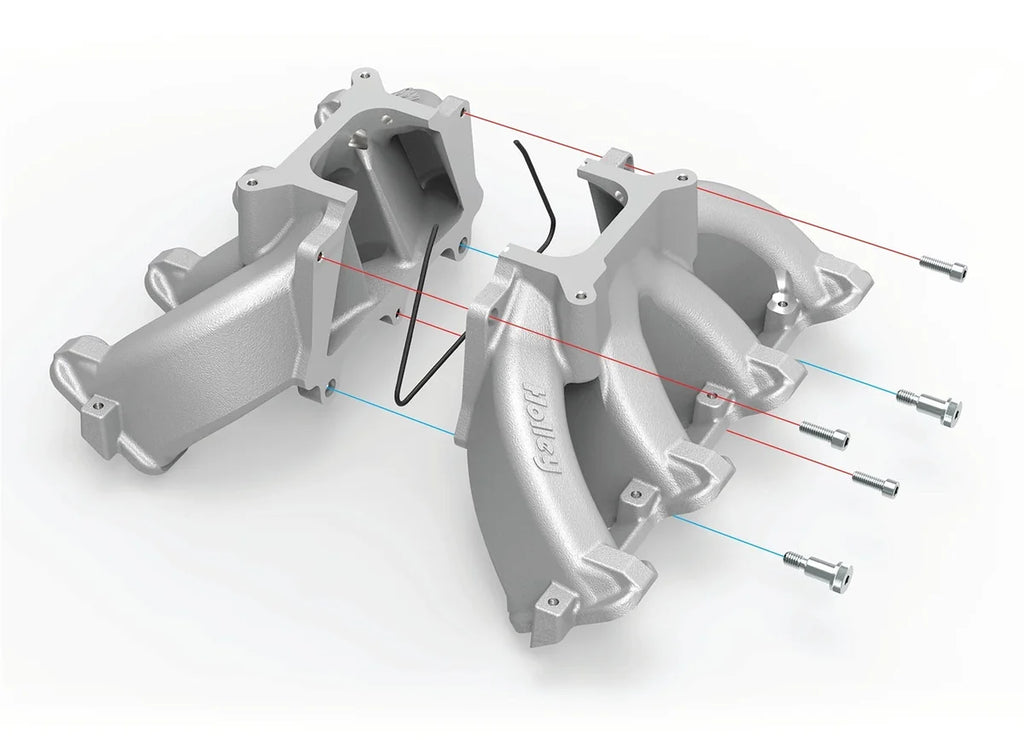Holley Holley Single Plane EFI  Split-Design Race Intake Manifold- GM LS1/LS2/LS6 300-255 - Additional View 16