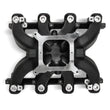 Load image into Gallery viewer, Holley Holley Single Plane EFI  Split-Design Race Intake Manifold- GM LS3/L92- Black 300-290BK - Back View