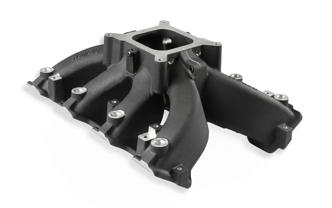 Holley Holley Single Plane EFI  Split-Design Race Intake Manifold- GM LS3/L92- Black 300-290BK - Additional View 11