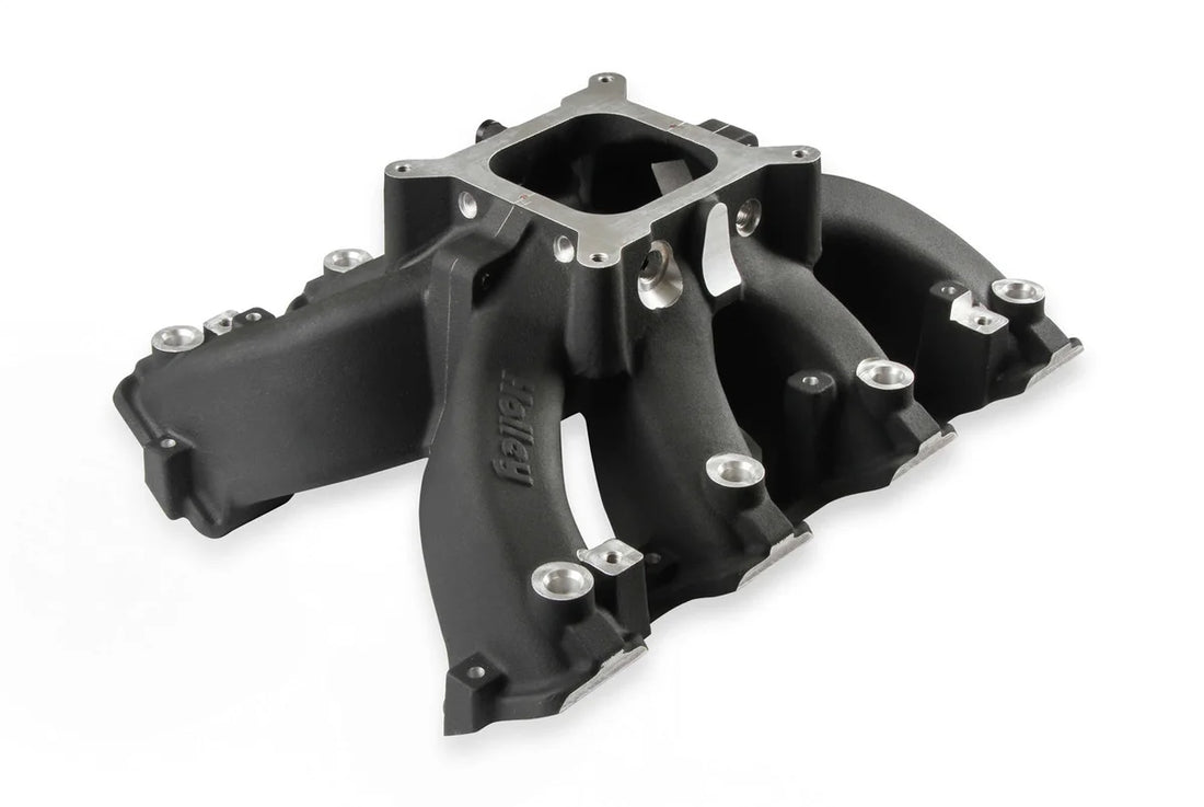 Holley Holley Single Plane EFI  Split-Design Race Intake Manifold- GM LS3/L92- Black 300-290BK - Additional View 12