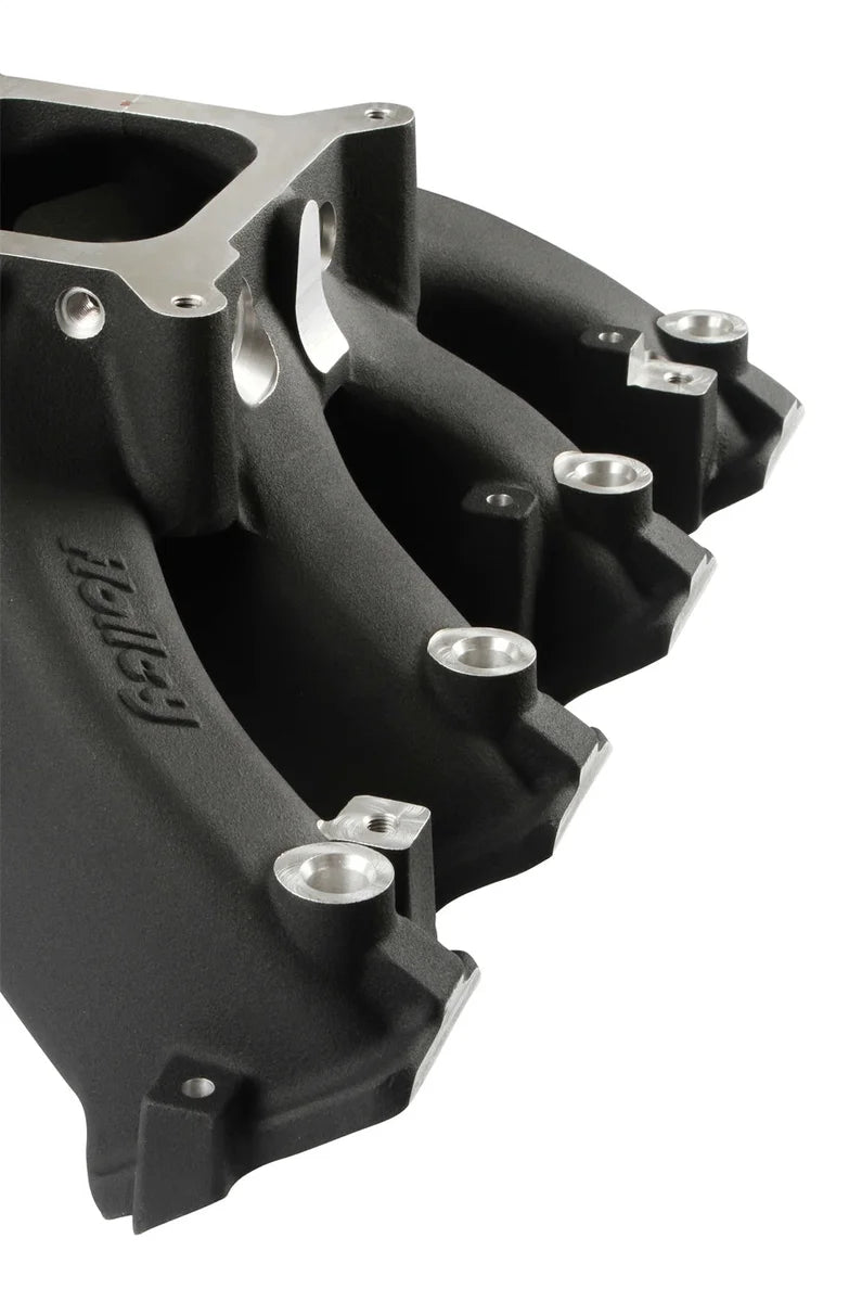 Holley Holley Single Plane EFI  Split-Design Race Intake Manifold- GM LS3/L92- Black 300-290BK - Additional View 15