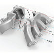Load image into Gallery viewer, Holley Holley Single Plane Split-Design Race Intake Manifold- GM LS1/LS2/LS6 300-256 - Side View
