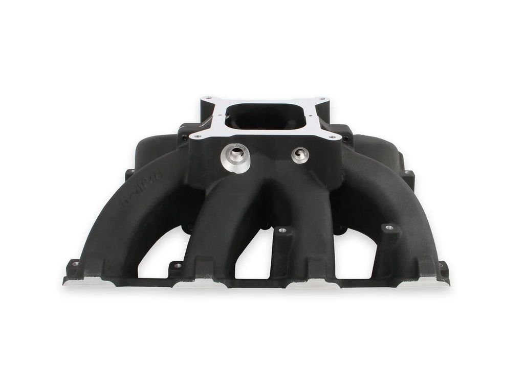 Holley Holley Single Plane Split-Design Race Intake Manifold- GM LS3/L92- Black-4150 300-291BK - Main Product View
