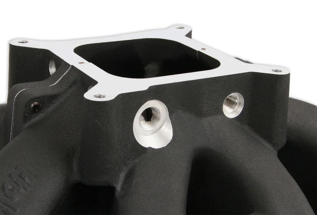 Holley Holley Single Plane Split-Design Race Intake Manifold- GM LS3/L92- Black-4150 300-291BK - Additional View 5