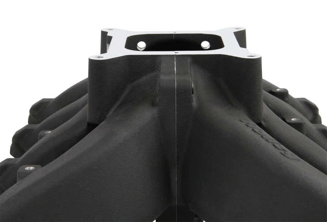 Holley Holley Single Plane Split-Design Race Intake Manifold- GM LS3/L92- Black-4150 300-291BK - Additional View 6