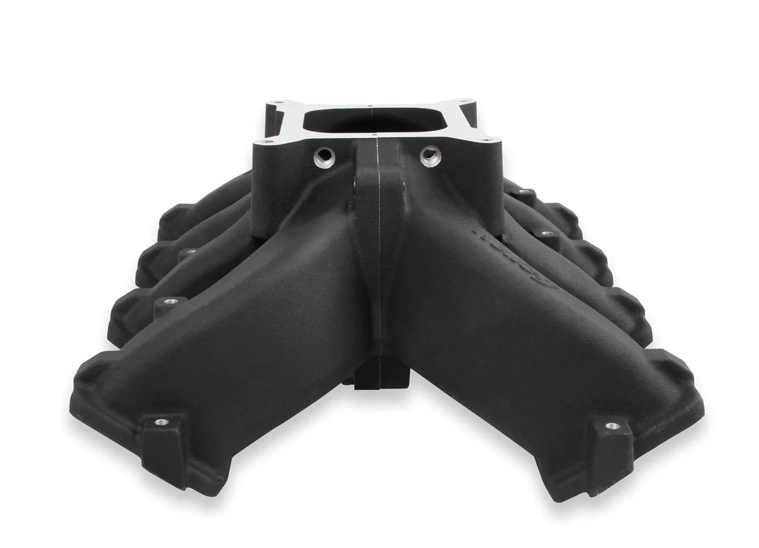 Holley Holley Single Plane Split-Design Race Intake Manifold- GM LS3/L92- Black-4150 300-291BK - Additional View 9